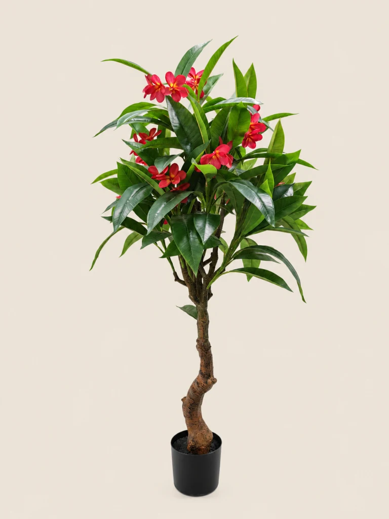 150cm Red Plumeria, 13 Clusters