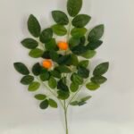 60cm Artificial Orange Spray x 5 with Fruits