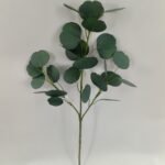 63cm Real Touch Artificial Eucalyptus Spray with 3 Stems