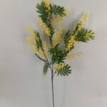 76cm Artificial Yellow Mimosa Spray