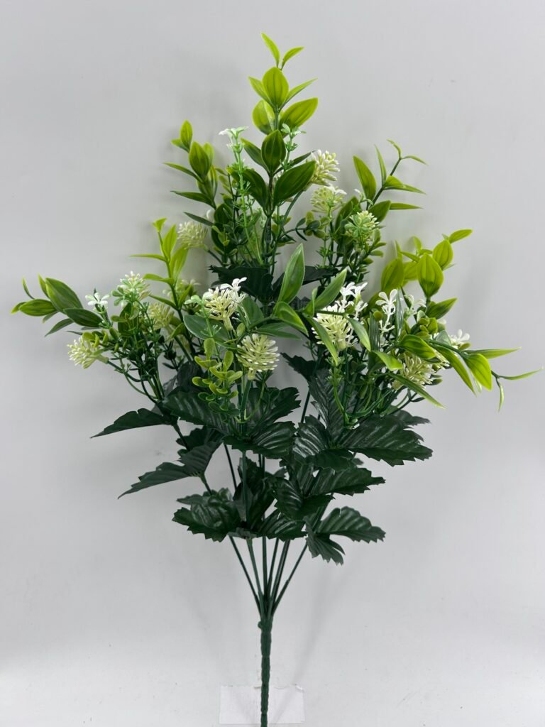 45cm Artificial Greenery Bush x 9