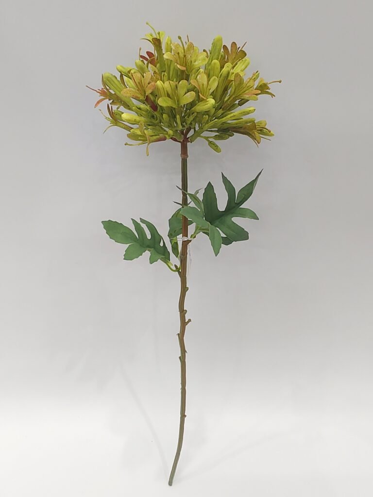 55cm Mini Wildflower Stem with Leaves