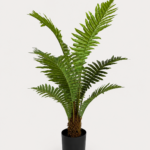 70cm Fern, 1 Stem, 9 Leaves