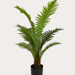 70cm Fern, 1 Stem, 9 Leaves