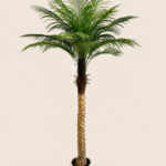 180cm Plastic Pygmy Date Palm, 1 Stem, 18 Leaves